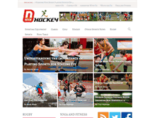 Tablet Screenshot of nicehockey.org